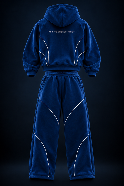 SELFISH® — THE START Cobalt Tracksuit