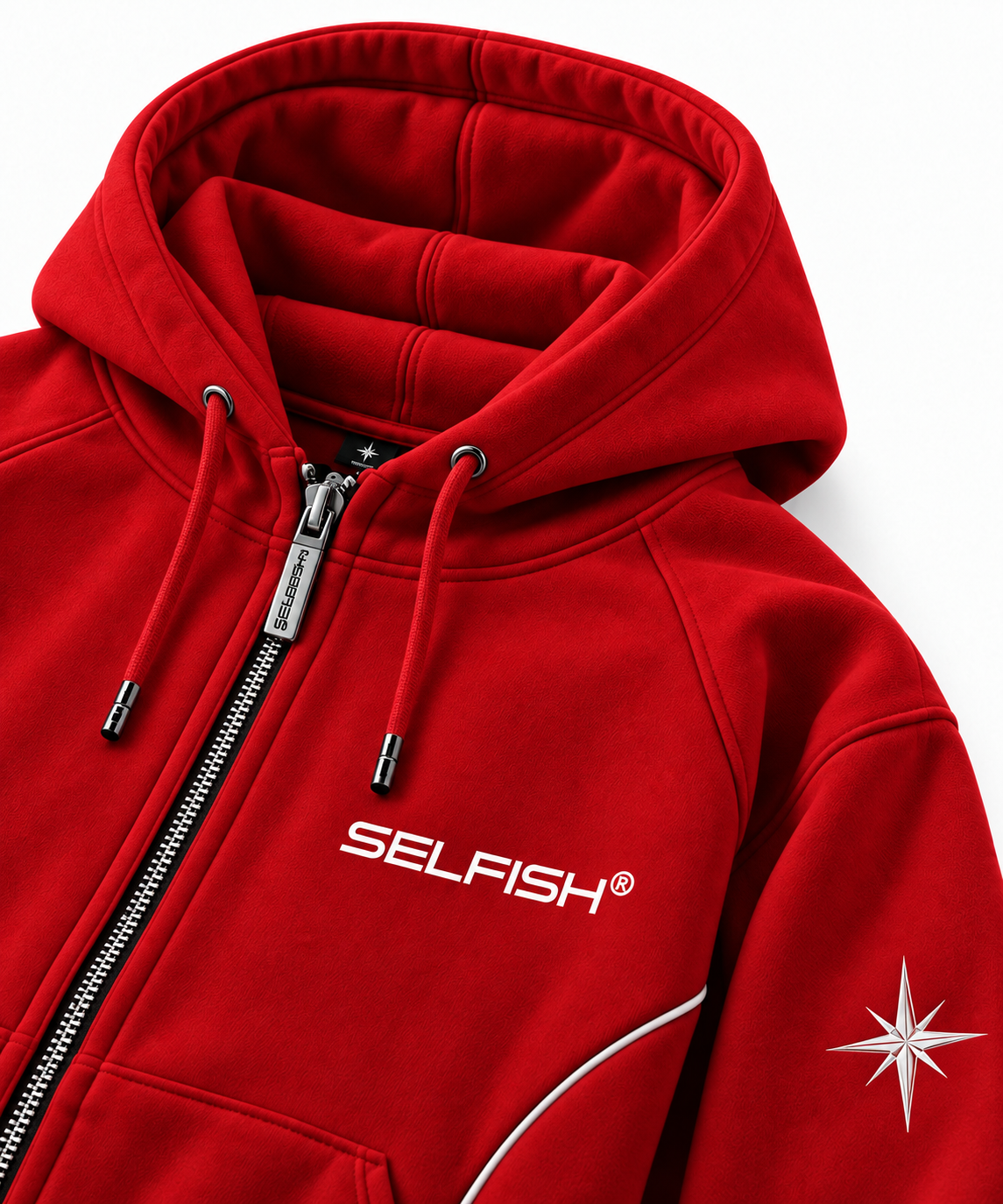 SELFISH® — THE START Red Tracksuit