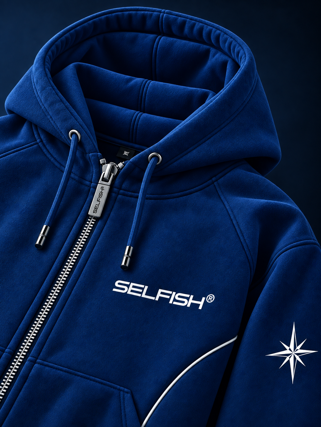 SELFISH® — THE START Cobalt Tracksuit