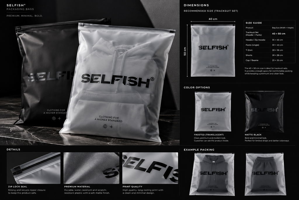 SELFISH® — THE START Red Tracksuit